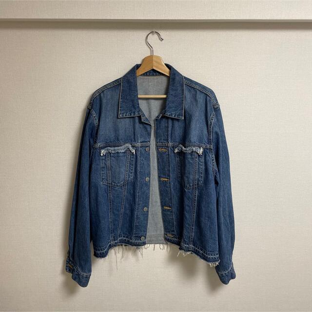 name. デニムジャケット denim jacket49身幅