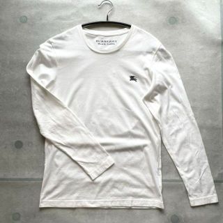 バーバリーブラックレーベル(BURBERRY BLACK LABEL)のバーバリー BURBERRY BLACK LABEL カットソー Tシャツ 白(Tシャツ/カットソー(七分/長袖))