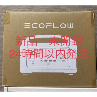 エコフロー　ポータブル電源360Wh   定格出力600W(防災関連グッズ)