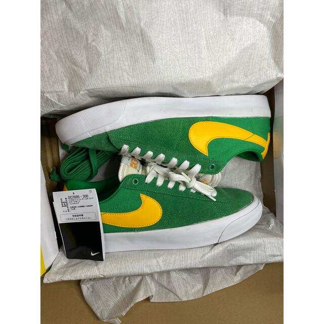 新品 NIKE ブレーザー ラッキーグリーン 27