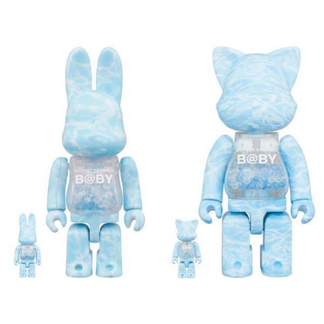 BE@RBRICK(ベアブリック)のMY FIRST WATER CREST 100% & 400% エンタメ/ホビーのフィギュア(その他)の商品写真