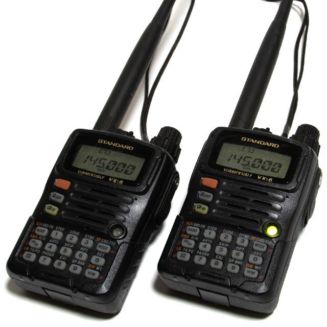 八重洲無線 YAESU VX-6 2台セット 144/430MHz帯ハンディ機