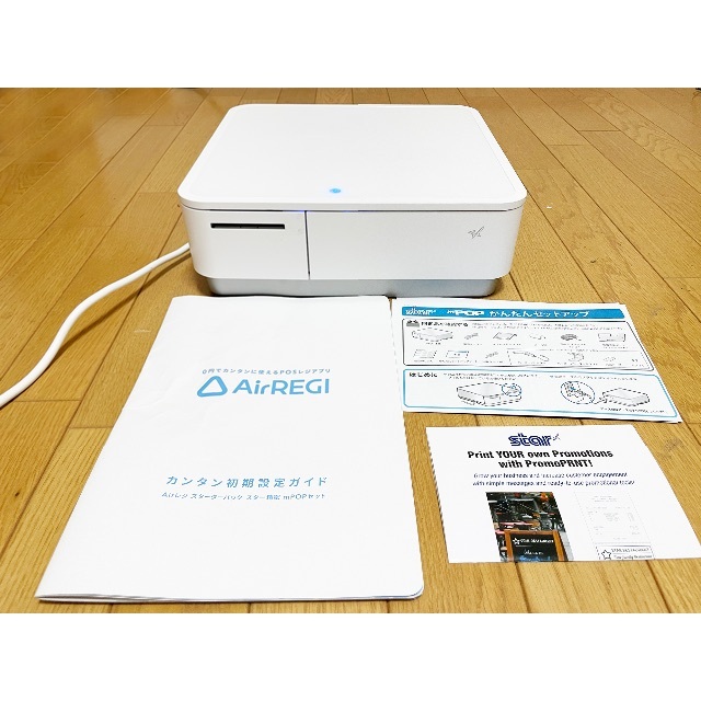 Airレジ  スター精密  mPOP　中古美品 インテリア/住まい/日用品のオフィス用品(店舗用品)の商品写真