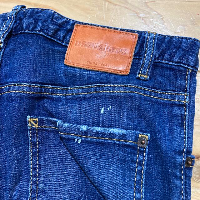 美品 DSQUARED2 ダメージデニム ジーンズ レディース M メンズXS 美品 DSQUARED2 ダメージデニム ジーンズ レディース M メンズXS