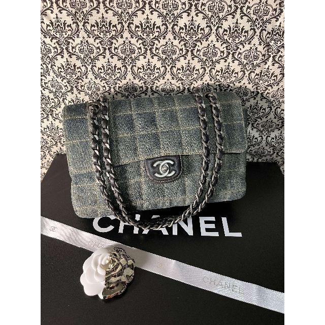 CHANEL - ☆正規超美品☆シャネル Ｗチェーンショルダー チョコバー