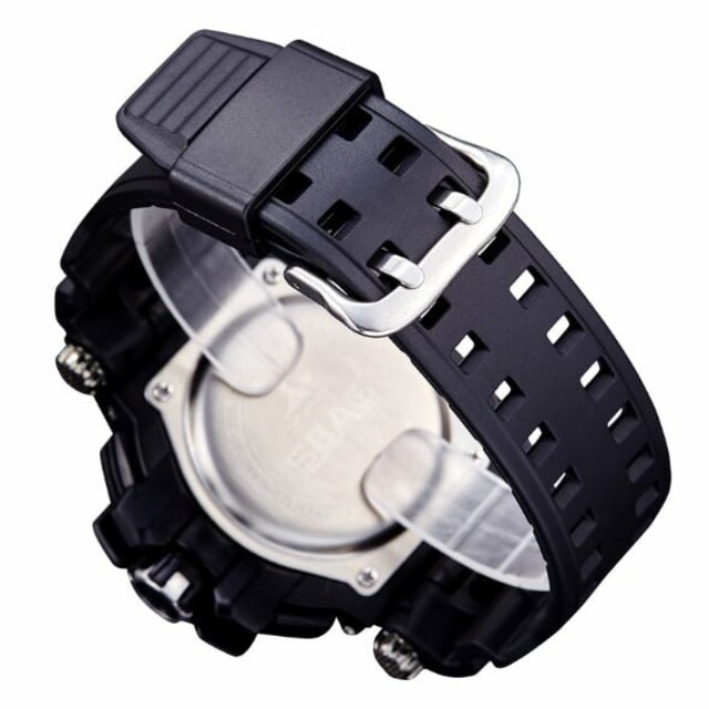 新品 送料無料 デジタル腕時計多機能 ボーイズ（キッズ）から大人まで 黒×青