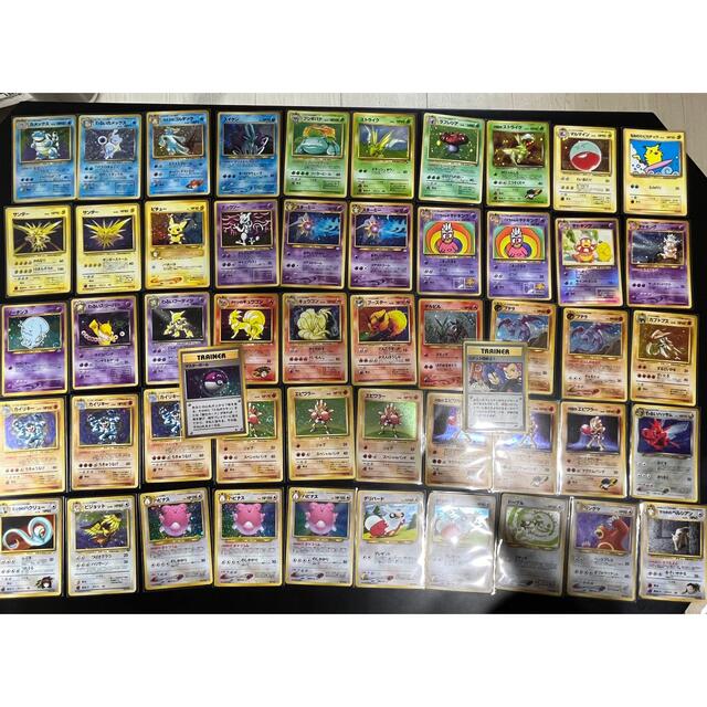 エンタメ/ホビーポケモンカード 旧裏 まとめ売り 52枚