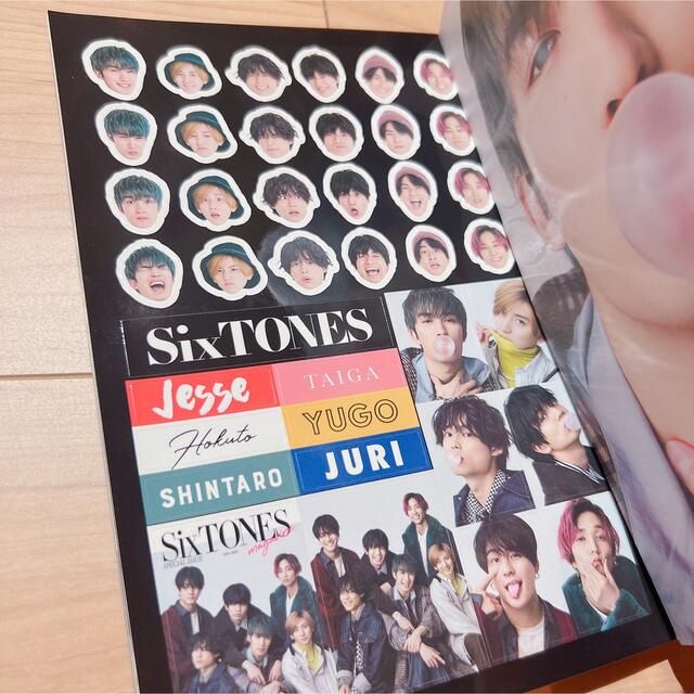 SixTONES カレンダー 2021 magazine