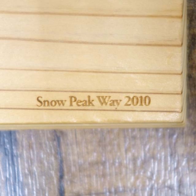 廃盤 スノーピーク スタッキングマグ 雪峰L200 ウッドコースター セット