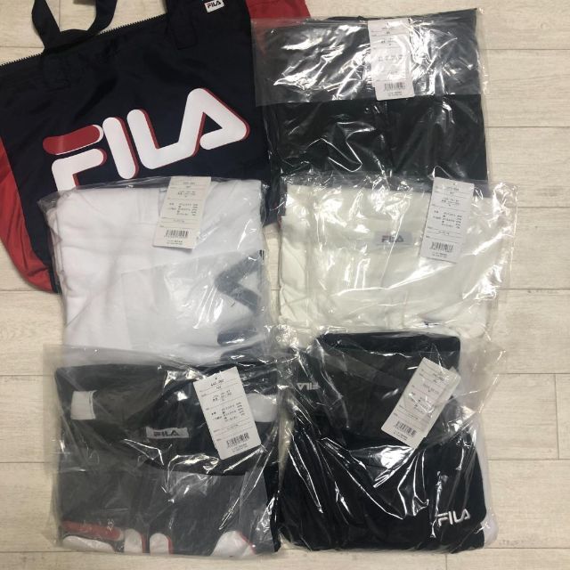 FILA(フィラ)のFILA　レディース　6点セット　Mサイズ　新品　スエット　アノラック　福袋 レディースのトップス(トレーナー/スウェット)の商品写真