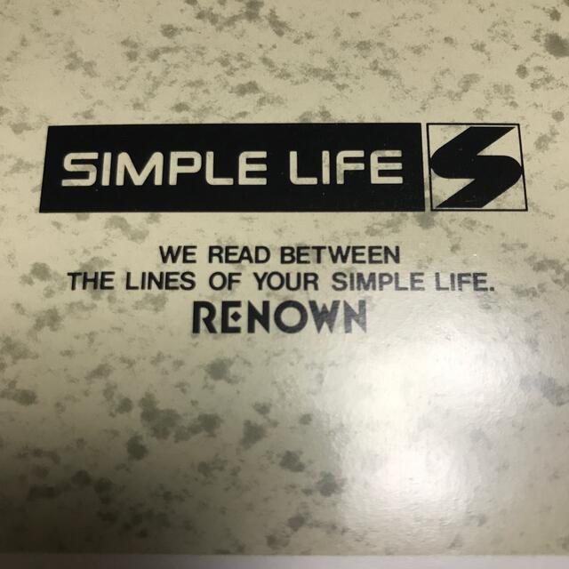 SIMPLE LIFE(シンプルライフ)のシンプルライフ　ソックス　靴下 メンズのレッグウェア(ソックス)の商品写真
