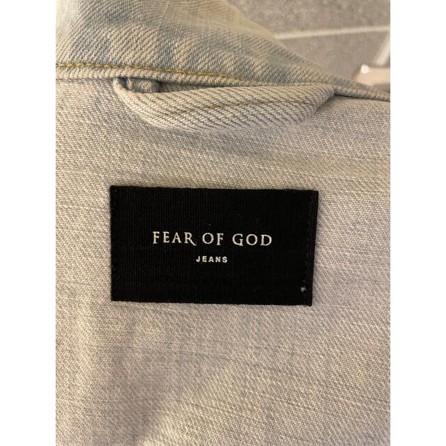 FEAR OF GOD(フィアオブゴッド)のFEAR OF GOD 5th DENIM JACKET S メンズのジャケット/アウター(Gジャン/デニムジャケット)の商品写真