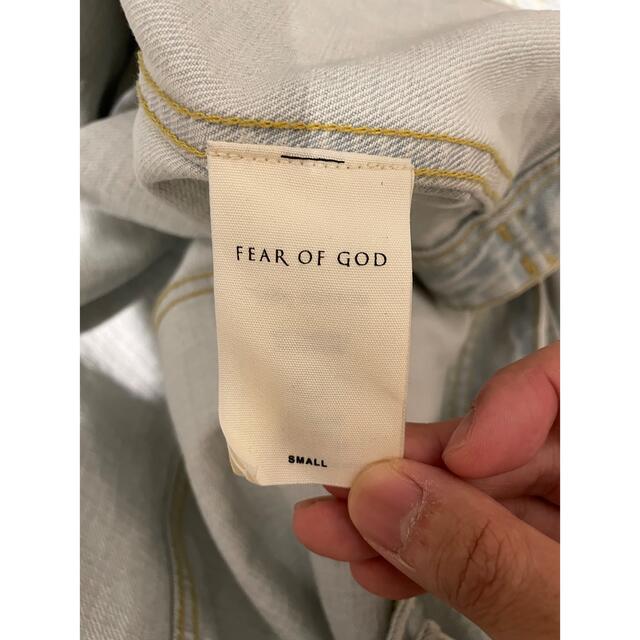 FEAR OF GOD(フィアオブゴッド)のFEAR OF GOD 5th DENIM JACKET S メンズのジャケット/アウター(Gジャン/デニムジャケット)の商品写真