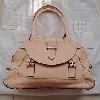 クロエ(Chloe)の★CHLOE クロエ★ベージュ ジョージア トートバッグ(トートバッグ)