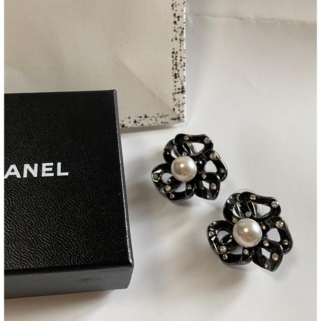 CHANEL シャネルフェイクパールイヤリング