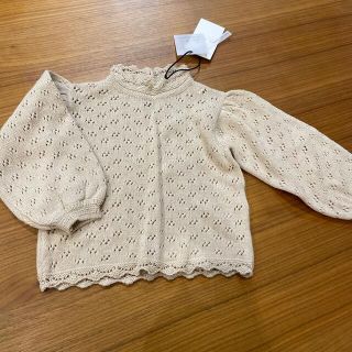 キャラメルベビー&チャイルド(Caramel baby&child )のBebe organic＊べべオーガニック　ニットカットソー(ニット)