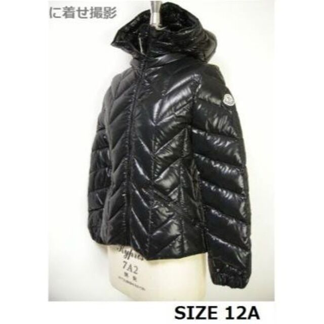 MONCLER(モンクレール)のキッズ12A(大人女性00-0)新品モンクレールPATRICIAダウンジャケット キッズ/ベビー/マタニティのキッズ服女の子用(90cm~)(ジャケット/上着)の商品写真