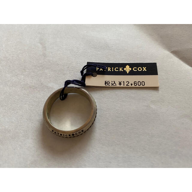 パトリックコックス　指輪　新品　未使用　タグ付き　シルバー
