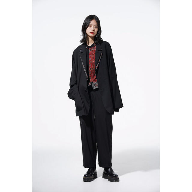 Yohji Yamamoto(ヨウジヤマモト)のヨウジヤマモト S'YTE Flower Pattern セットアップ メンズのジャケット/アウター(テーラードジャケット)の商品写真