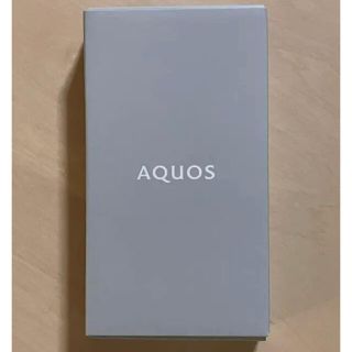 アクオス(AQUOS)のAQUOS sense6 ブラック 64 GB SIMフリー　新品　未開封(スマートフォン本体)