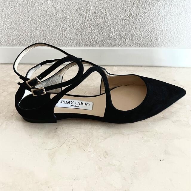 バレエシューズ新品 JIMMY CHOO ジミーチュウ フラット パンプス