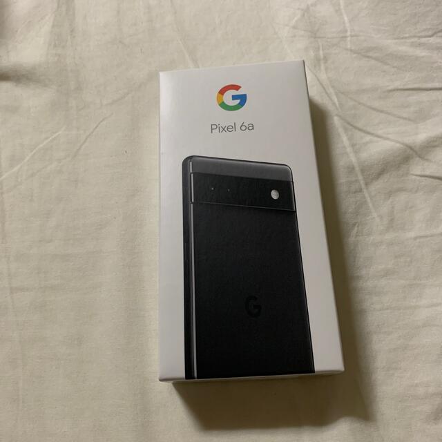 Google Pixel6a Charcoal(チャコール) 128gbスマートフォン/携帯電話