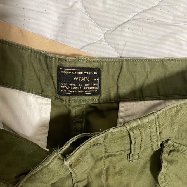 W)taps(ダブルタップス)のWTAPS CARGO SHORTS COTTON SATIN jungle メンズのパンツ(ショートパンツ)の商品写真