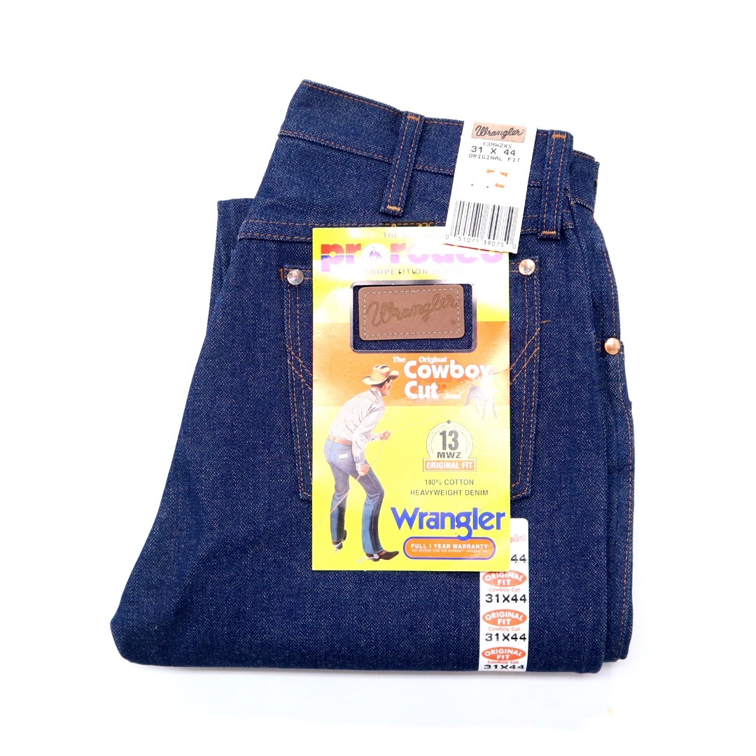 Wrangler - デッドストック 90s ビンテージ ラングラー デニム Wrangler - デッドストック 90s ビンテージ ラングラー デニム