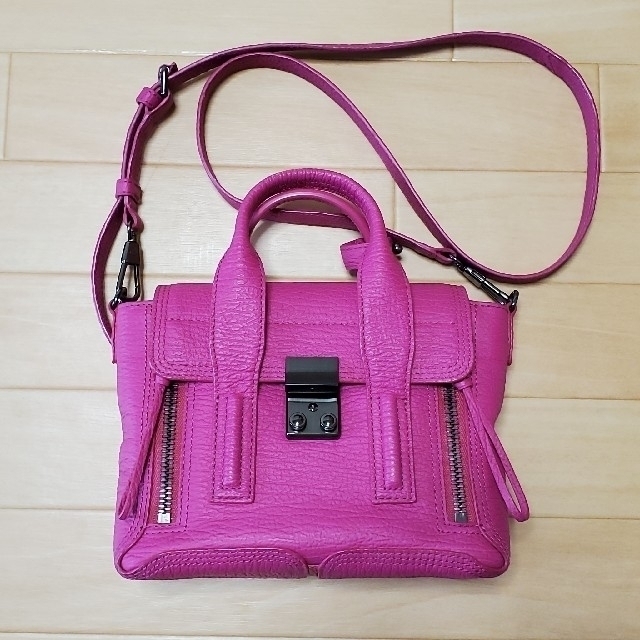 3.1 Phillip Lim(スリーワンフィリップリム)の【極美品】3.1フィリップリム　パシュリ　ミニ　サッチェル　2way ショルダー レディースのバッグ(ショルダーバッグ)の商品写真