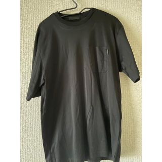 プラダ(PRADA)の【美品】PRADA プラダ 半袖 Tシャツ　黒(Tシャツ/カットソー(半袖/袖なし))