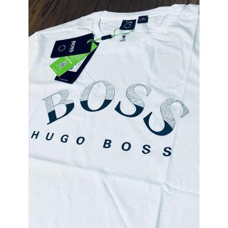 ヒューゴボス(HUGO BOSS)のHUGO BOSS  新品未使用　Lサイズ   Tシャツ　白　ヒューゴ　ボス(Tシャツ/カットソー(半袖/袖なし))