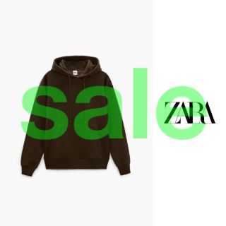 ザラ(ZARA)の【新品未使用‼️】ZARA　ベーシック フーディ　"XL"(パーカー)