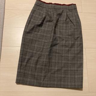トランテアンソンドゥモード(31 Sons de mode)のチェック柄♡タイトスカート(その他)