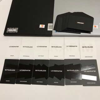 LE SSERAFIM ルセラフィム FEARLESS トレカ 12枚フルコンプの