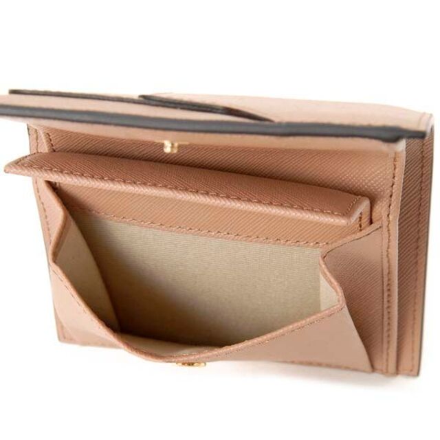させて】 Marni - MARNI レディース 二つ折り財布 サフィアーノレザー
