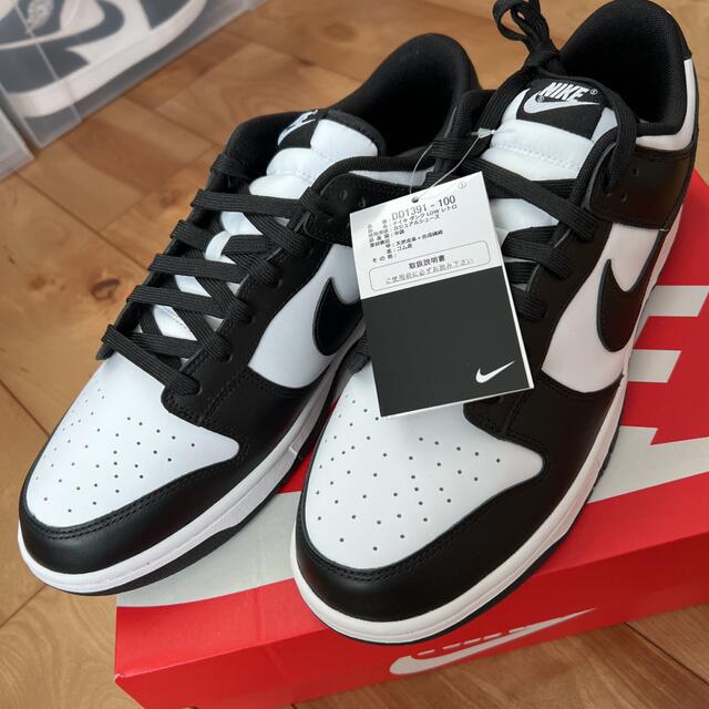 Nike Dunk Low White/Black 30.0cm パンダ　ダンク