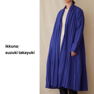 雑誌で紹介された ikkuna/suzuki takayuki 新品未使用 パフスリーブワンピース ひざ丈ワンピース