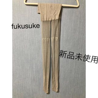 フクスケ(fukuske)のfukusuke ストッキング　グレー　柄(タイツ/ストッキング)