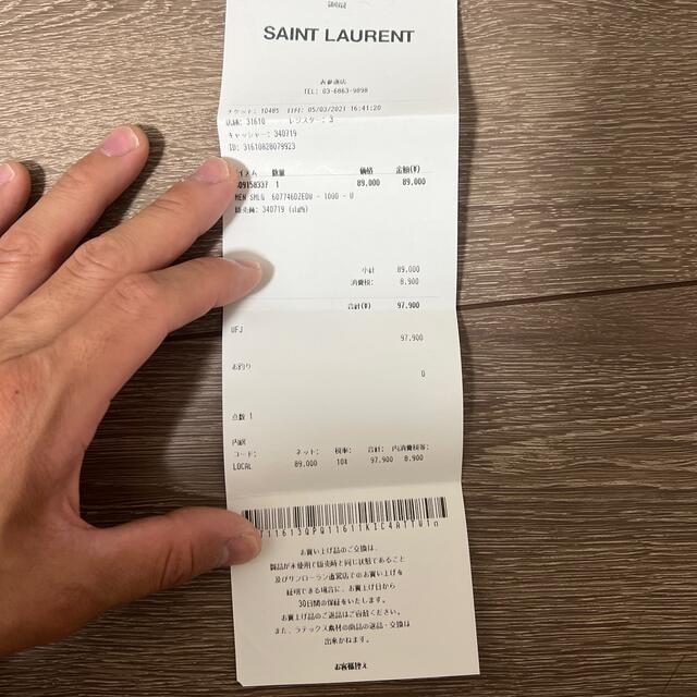 Saint Laurent(サンローラン)のサンローラン長財布 メンズのファッション小物(長財布)の商品写真