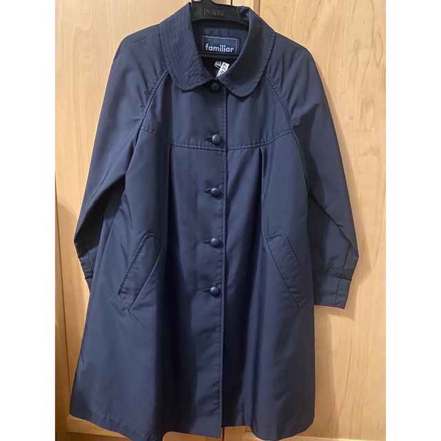 familiar】ファミリア お受験オーバーコート 美品 120 上品