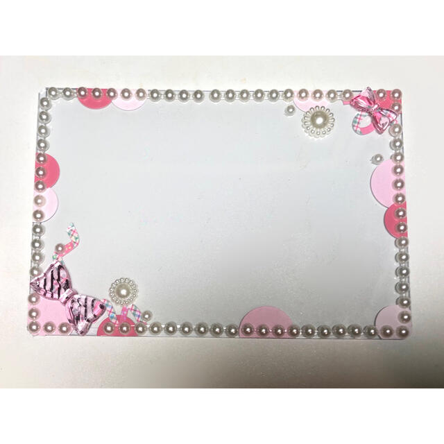 デコ硬質ケース ピンク エンタメ/ホビーのタレントグッズ(アイドルグッズ)の商品写真