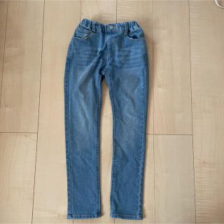 ブランシェス(Branshes)の美品 ブランシェス デニム スキニージーンズ 130cm(パンツ/スパッツ)