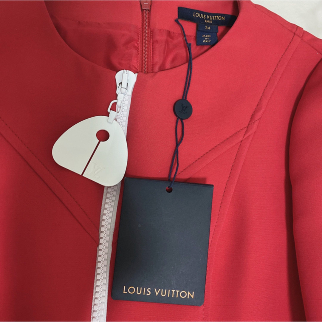LOUIS VUITTON(ルイヴィトン)のルイヴィトン オーバーサイズ ジッパースケータードレス レディースのワンピース(ミニワンピース)の商品写真