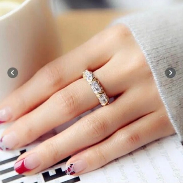 レディース　リング　指輪　人気　 ダイヤモンドリング　 大粒 レディースのアクセサリー(リング(指輪))の商品写真