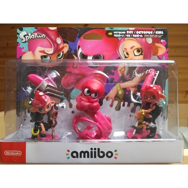 amiibo　スプラトゥーン　タコセット