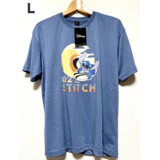 スティッチ(STITCH)のＴシャツ Disney STITCH (新品) 半袖 Ｌ(Tシャツ/カットソー(半袖/袖なし))