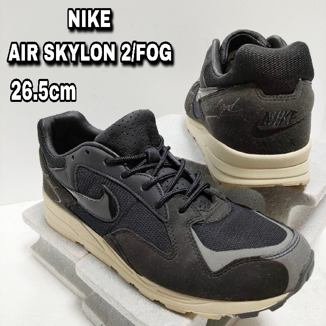 NIKE AIR SKYLON Ⅱ fear of god ブラック 25㎝