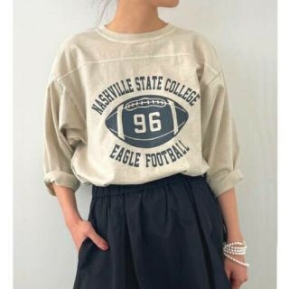 アパルトモンドゥーズィエムクラス(L'Appartement DEUXIEME CLASSE)のGOOD ROCK SPEED グッドロックスピード Football T-sh(Tシャツ(長袖/七分))