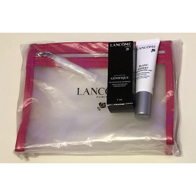 LANCOME(ランコム)の【新品】ランコム　Lancôme サンプル&ポーチセット•アモスタイルインナー コスメ/美容のキット/セット(サンプル/トライアルキット)の商品写真