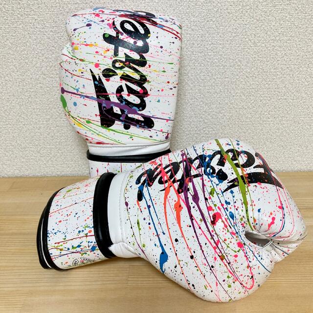 新品】Fairtex グローブ BGV14 8oz Paint White - ボクシング